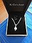 Collana con pendente da donna in argento 925 con giada