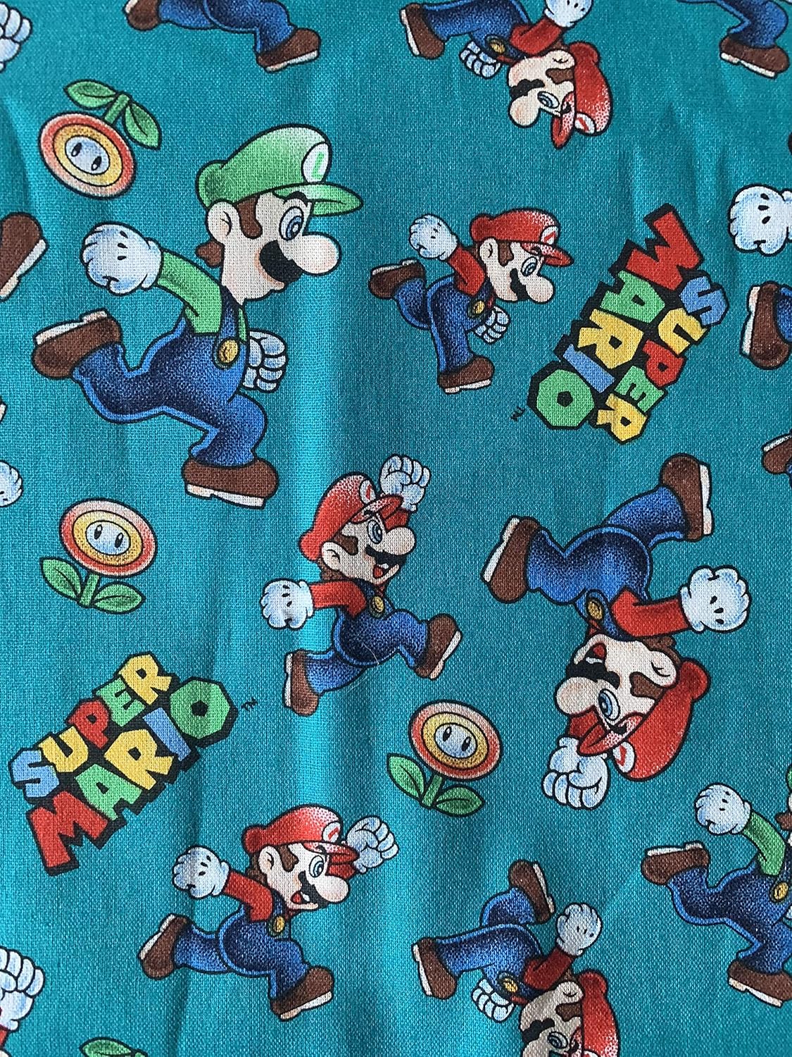 Amazon.com: Child weighted blanket with Super Mario in cotton/flannel