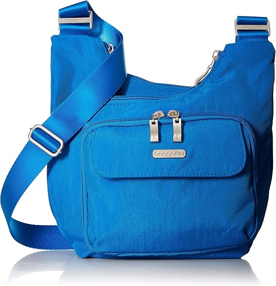 Baggallini Women's Criss Cross Bagg Convertible Body, Directoire Blue