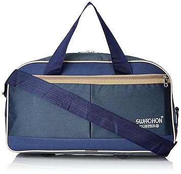 Kuber Industries Fabric 51 cms Blue Travel Duffle (Bag03)
