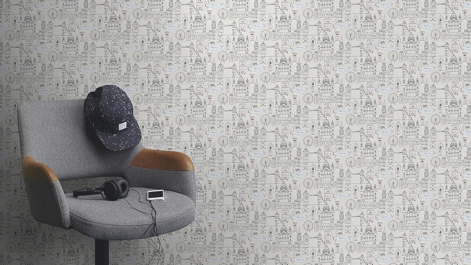 Rasch paperhangings 217346 Wallpaper Wall Covering - Grey (12-Piece) - Image 5