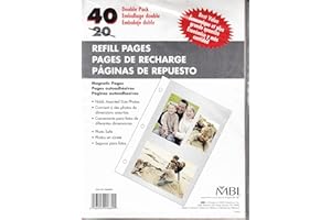 Magnetic Album Refill Pages