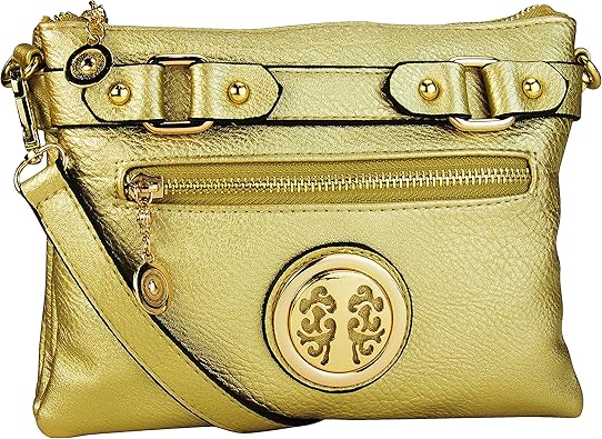 gold designer bag