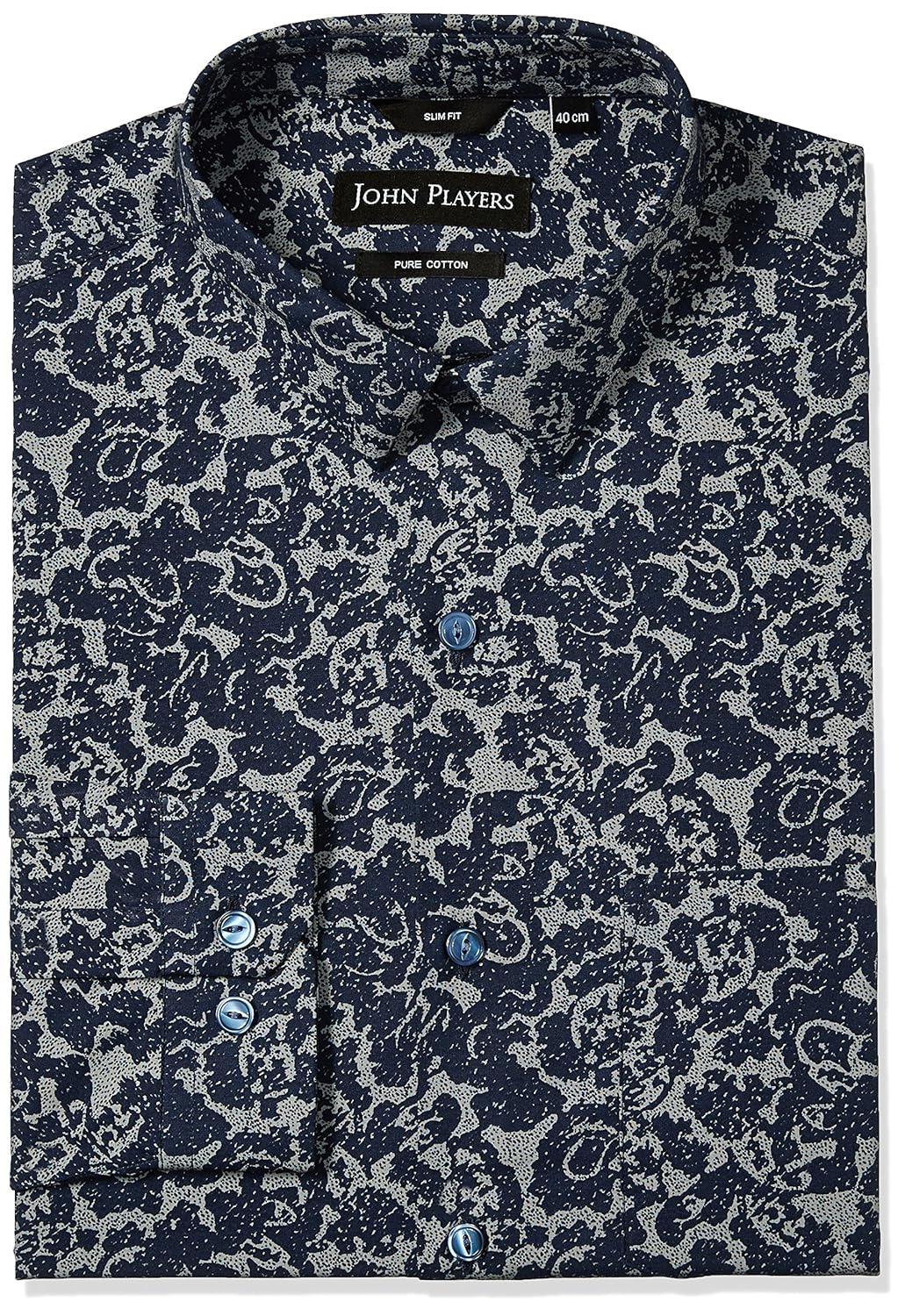 john players men's dress shirt