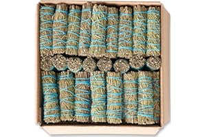 JL LOCAL Rosemary Smudge Sticks 4 Inch | Rosemary Sage Smudging Wands | Wholesale Sage Bulk Sage Kit | Salvia Blanca para Limpiar | Sustainably Sourced California Sage
