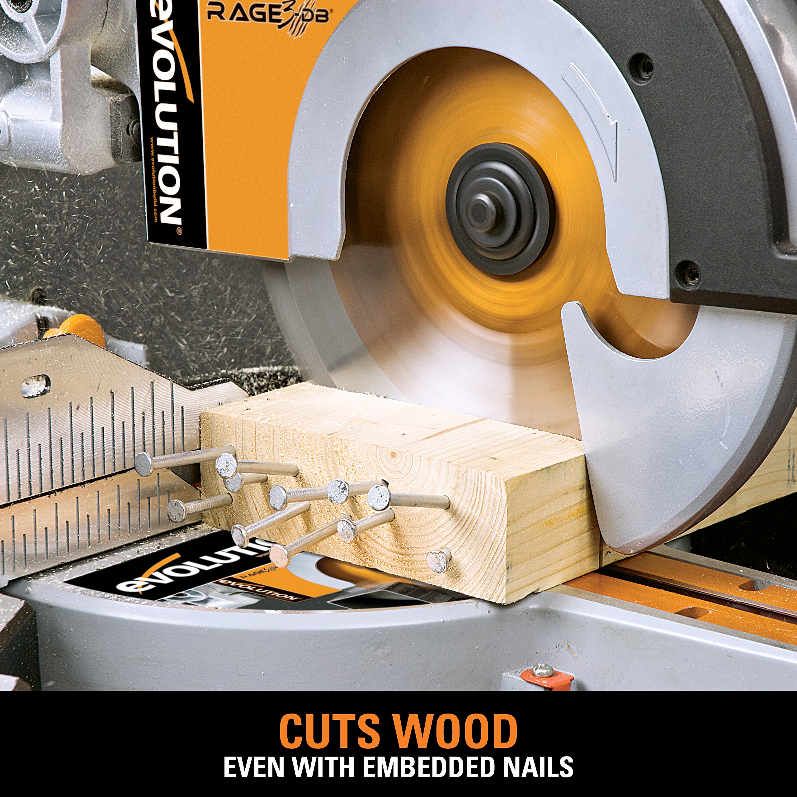 Evolution Power Tools RAGE 3DB 10Inch TCT Multipurpose Cutting Double