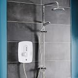 Triton Showers Danzi DuElec 10.5 KW White Electric Shower view 3