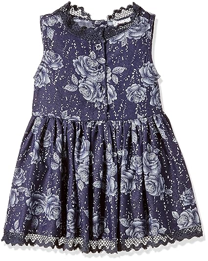 Baby Girls A-Line Cotton Knee-Long Dress