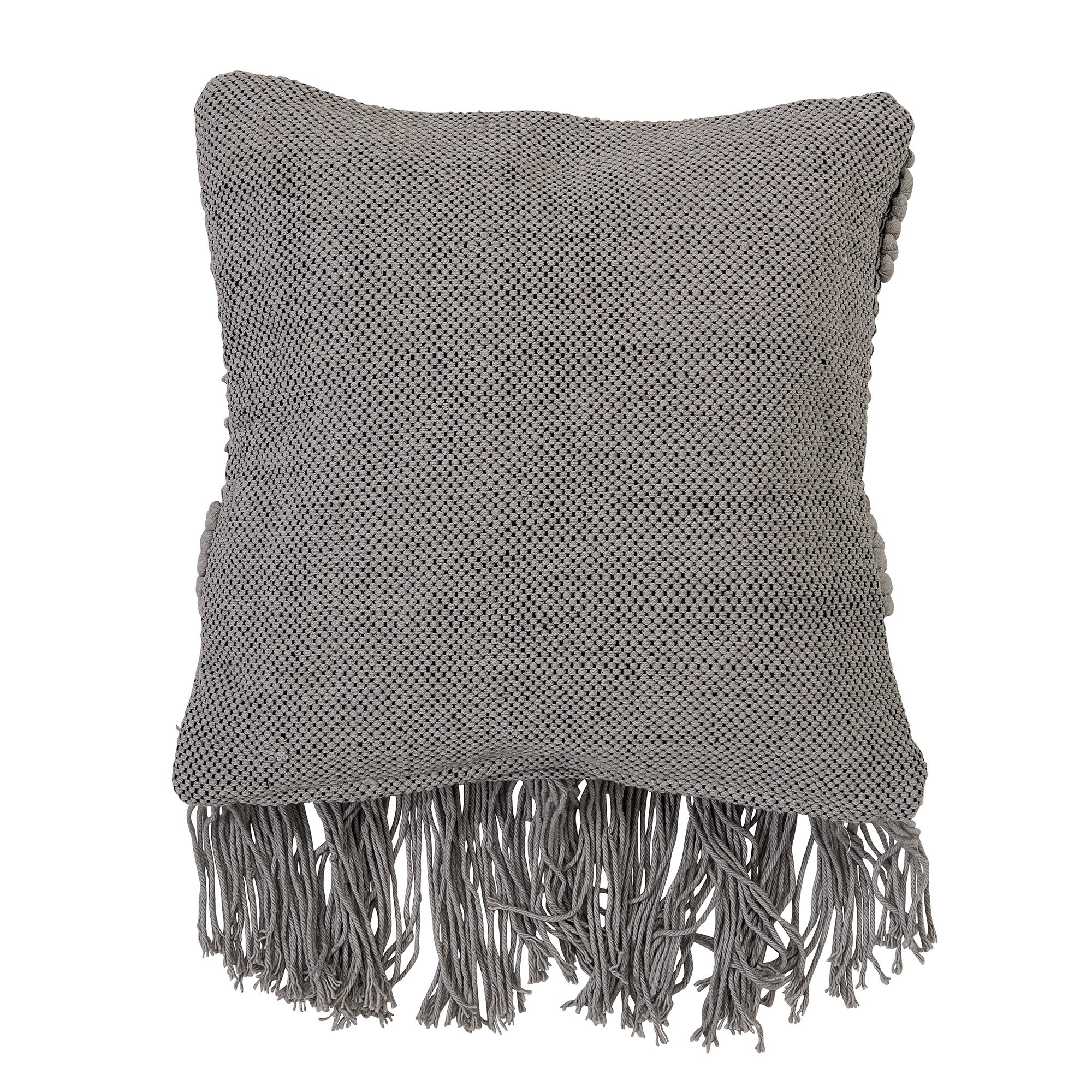 Bloomingville Textured Grey Cotton Pillow LAVORIST