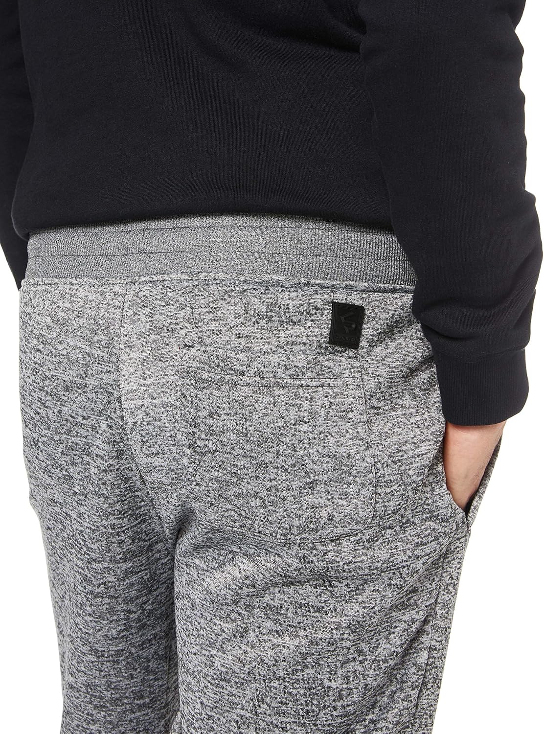 Southpole Men's Basic Fleece Marled Jogger Pant-Reg and Big & Tall Sizes: Clothing