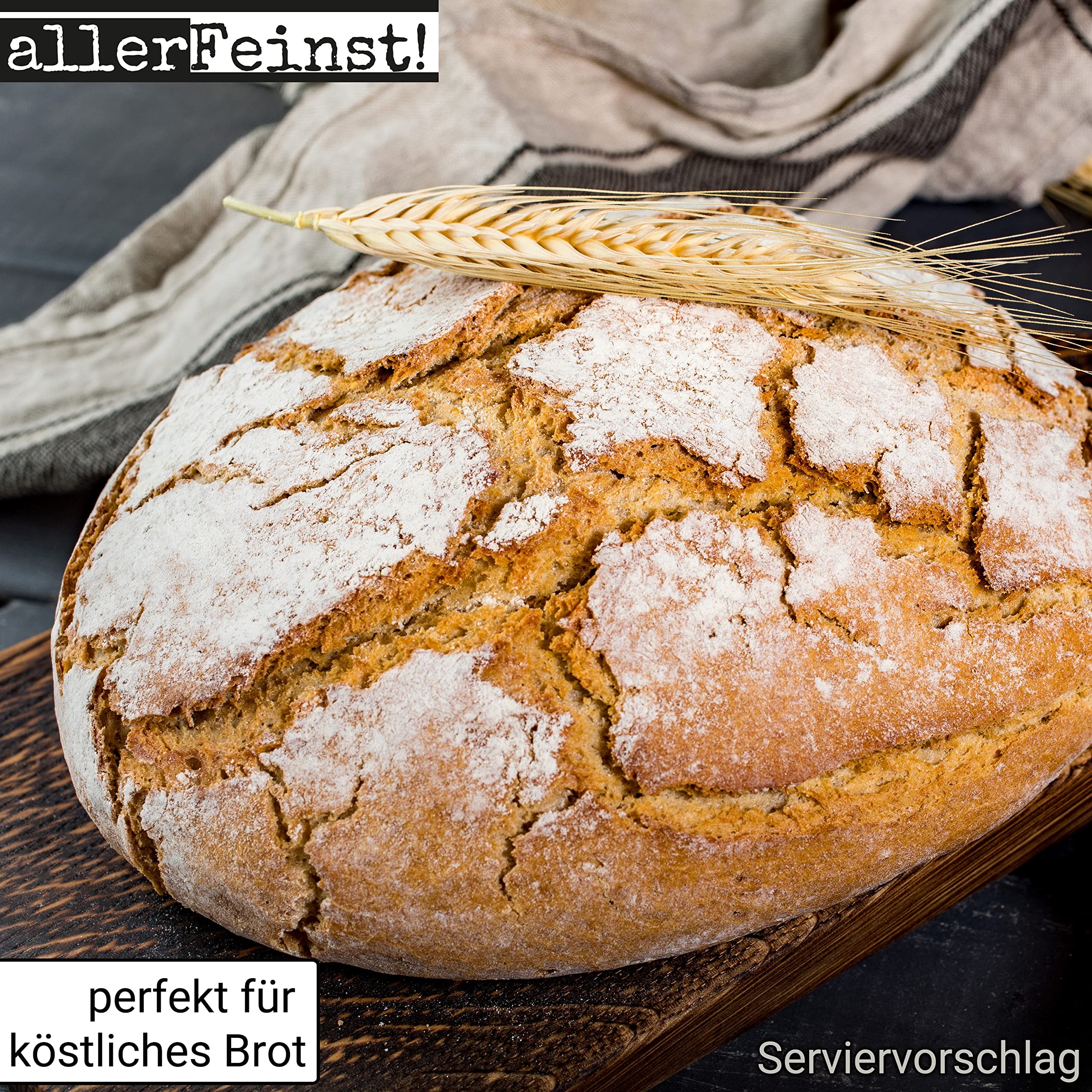 allerFeinst! - Brotgewürz - Premium Brot Gewürzmischung gemahlen - Für rustikales Bauernbrot und andere Brotback-Ideen, 1er Pack (1 x 100g) 3