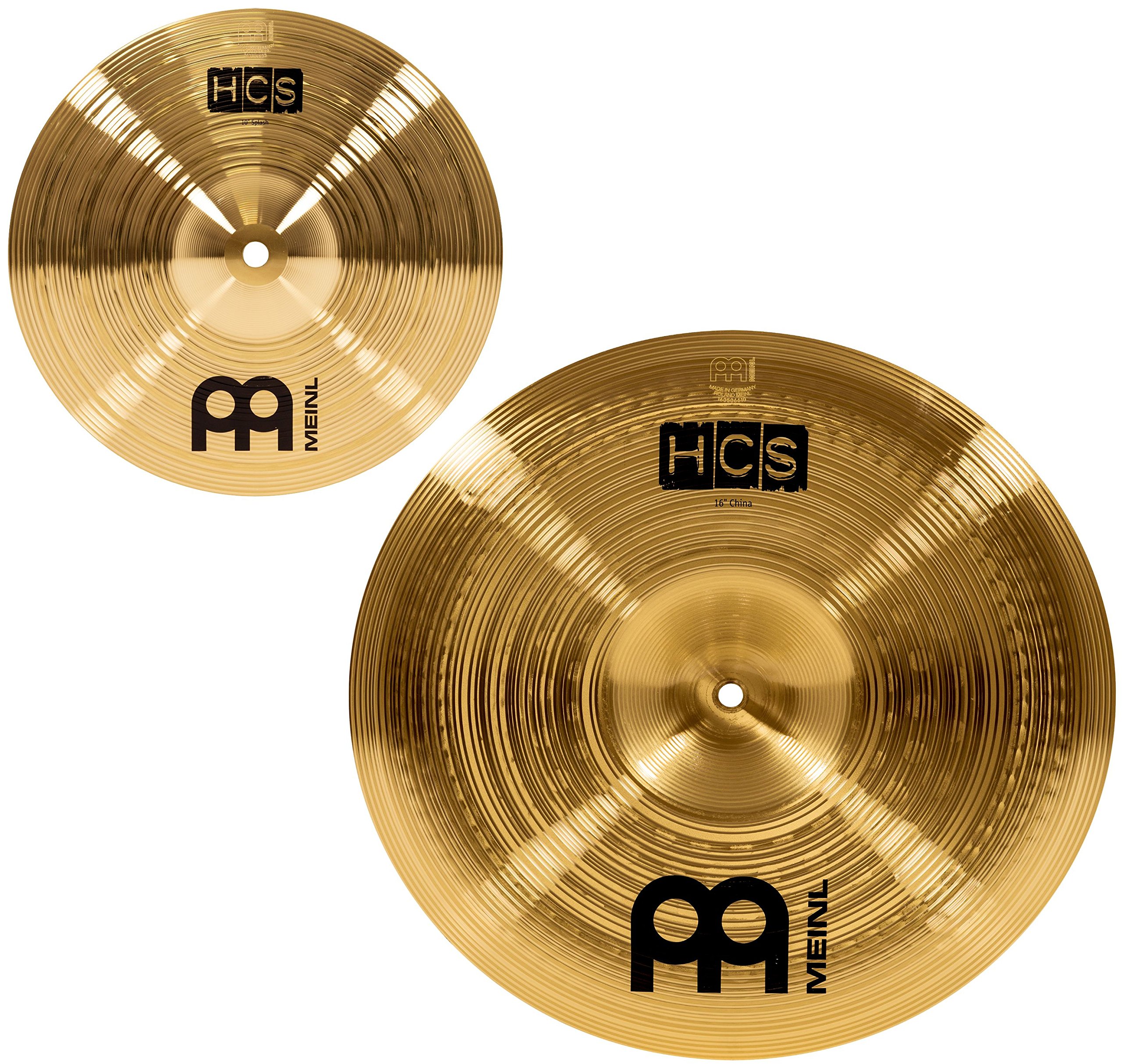 Meinl Cymbals Super Set Box Pack with 14” Hihats, 20” Ride, 16” Crash