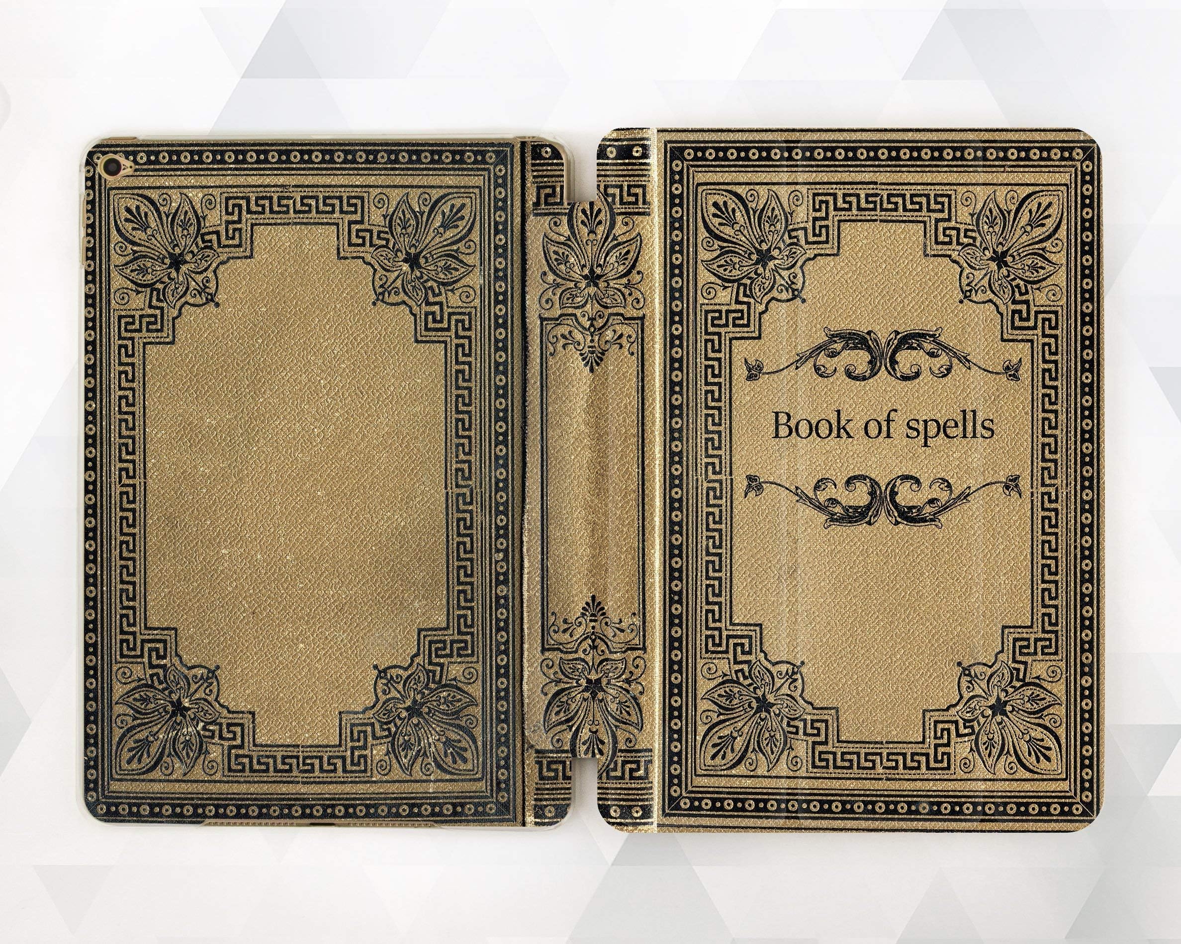 Magic Book Of Spells Smart Cover CaseFor iPad 2 3 4 iPad Mini 1 2 3 4 5 iPad Air 2 3 2019 iPad Pro 9.7 2017 10.5 12.9 11