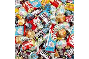 CRAZYOUTLET Easter Candy Assortment HERSHEY'S Miniatures, KITKAT Bars, REESEScups, Variety Pack 3 Pounds (About 180 Count)