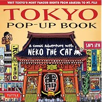 Tokyo Pop-Up Book: A Comic Adventure with Neko the Cat - A Manga ...
