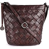 VILENCA HOLLAND Genuine Leather Crossbody Sling Bag for Women - Trendy Casual Office Bag with Adjustable Strap