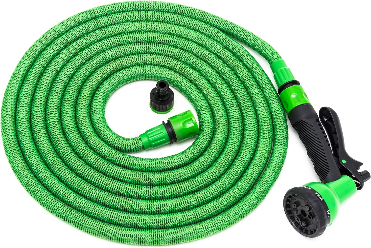 Tubo da giardino flessibile di 2a GENERAZIONE in Kit con doccetta e attacco per