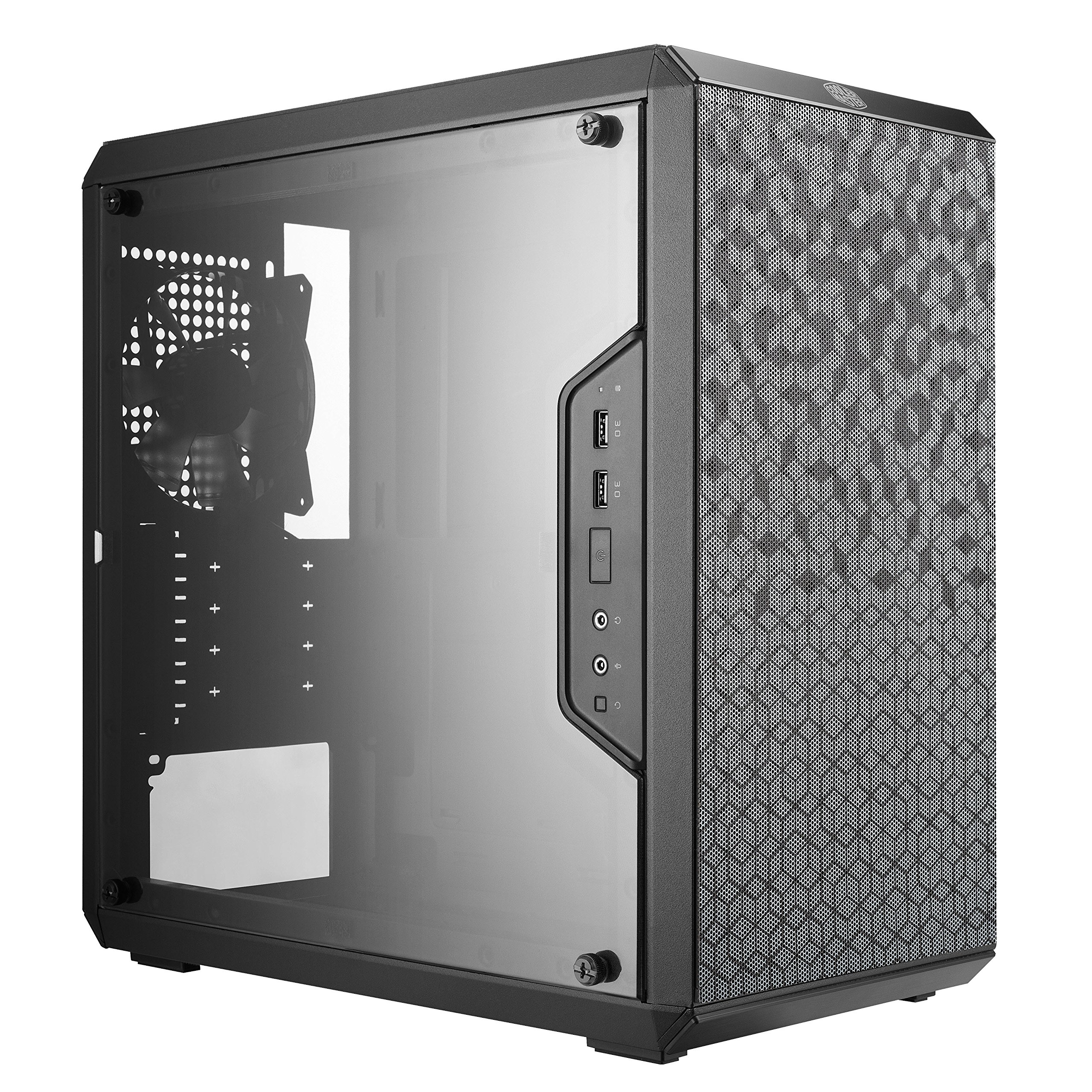 Cooler Master Masterbox Q300l Matx Mini Tower Case With Full Side Panel Display Clean Routing And Multiple Cooling Options Buy Online In Dominica At Dominica Desertcart Com Productid