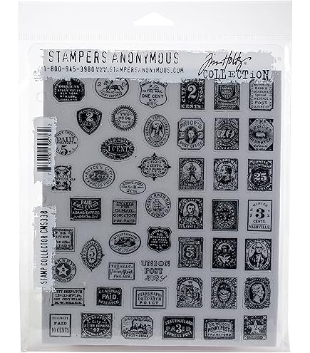 Stampers Anonymous StampersUn pochoir de superposition THoltz Blocks on