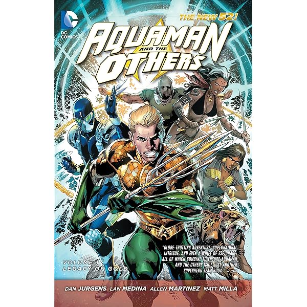 アメコミ・英語　全2巻セット　AQUAMAN AND THE OTHERS Aquaman and the Others (2014-2015) (New 52) Comics Online
