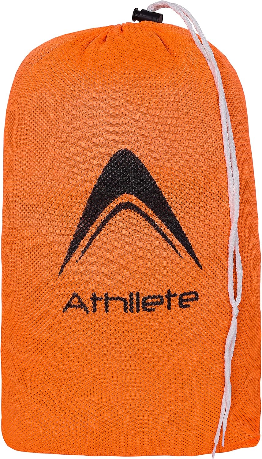 Athllete DURAMESH Set of 12 - Scrimmage Vest/Pinnies/Team Practice Jerseys with Free Carry Bag. Sizes for Children Youth Adult and Adult XL : Sports & Outdoors