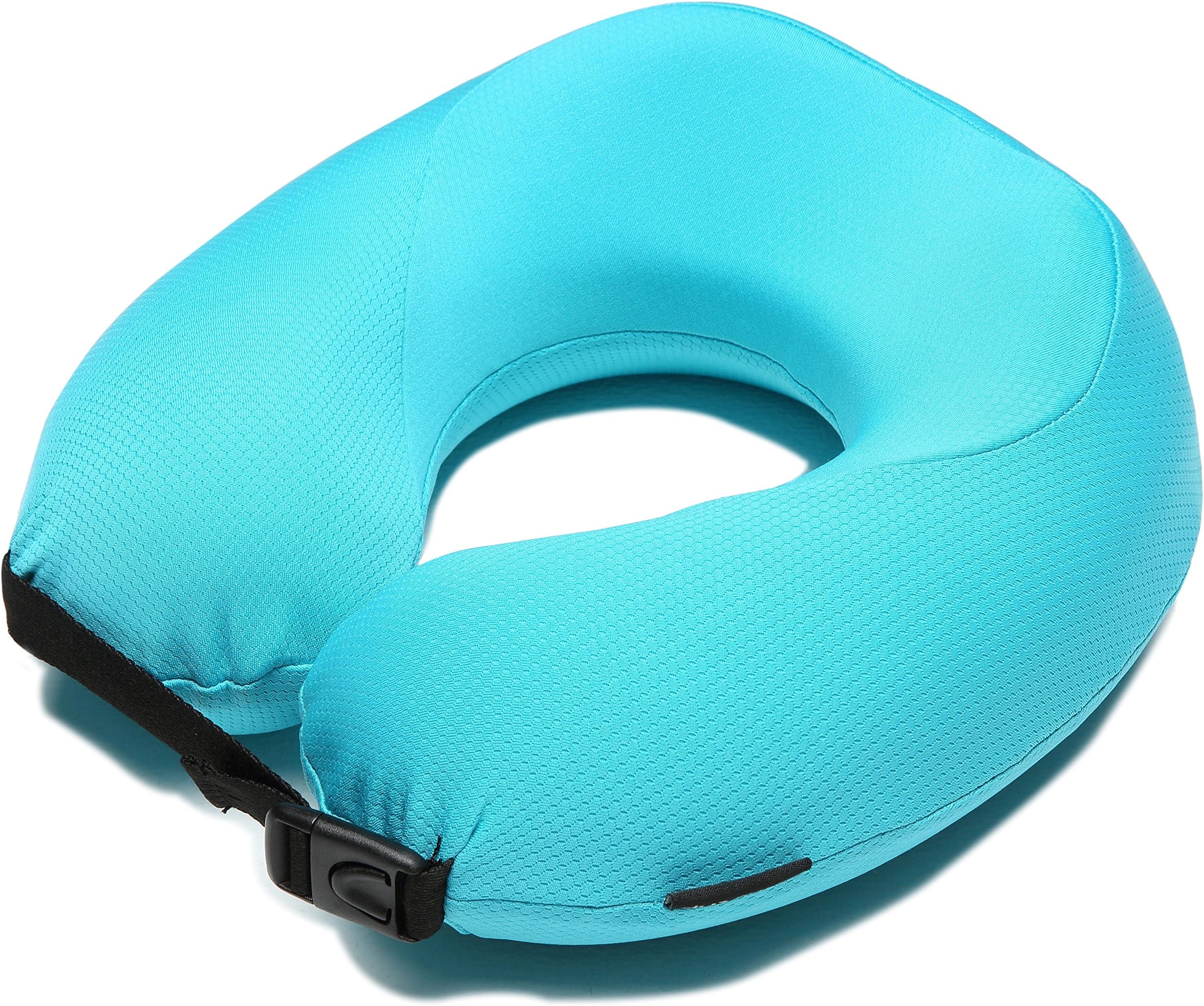 smartrip Adjustable Pillow Size Chin and Cheeks Supporting Memory Foam Wicking Fabric Travel Neck Pillow A Sleep-Enhancing Color Washable…