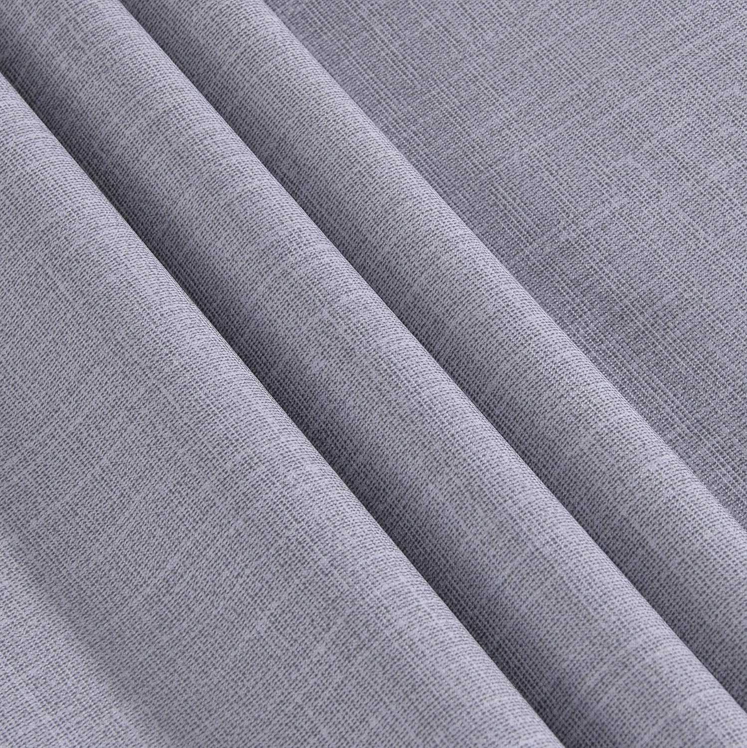 sancua 100% Waterproof Rectangle PVC Tablecloth - 54 x 78 Inch - Oil Proof Spill Proof Vinyl Table Cloth, Wipe Clean Table Cover for Dining Table, Buffet Parties and Camping, Grey: Home & Kitchen