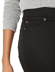 Amazon Essentials Women's Mid-Rise Stretch Pull-On