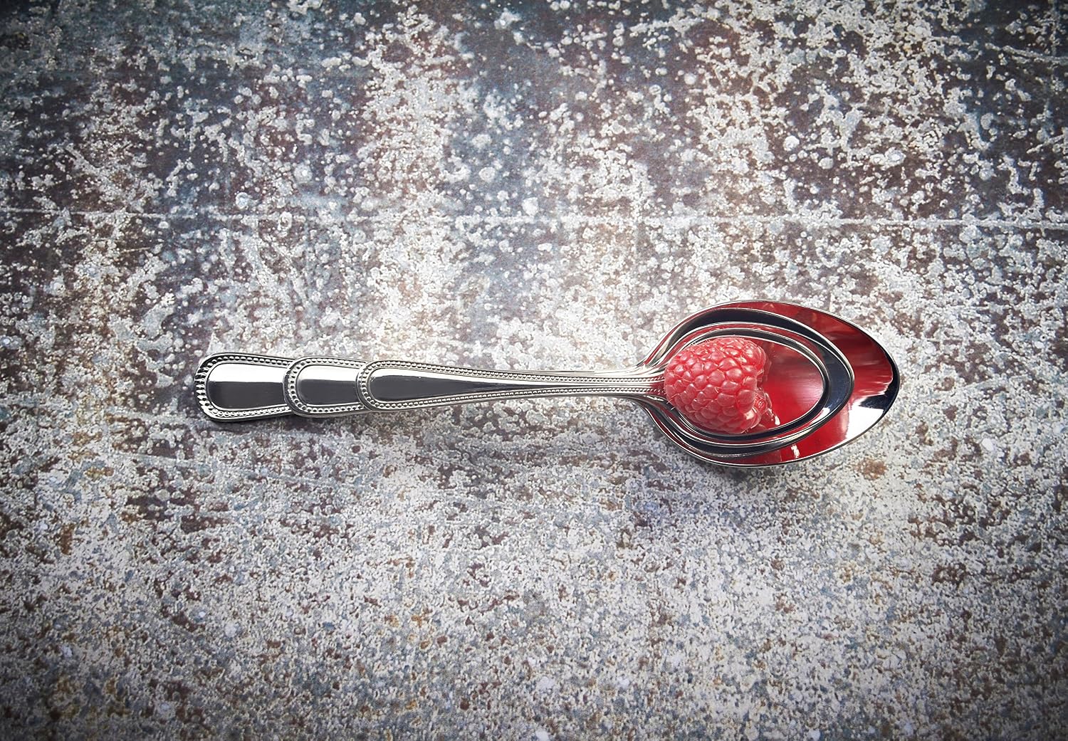 Viners Bead 18/0 Silver Stainless Steel Soup Spoon, 17 x 3.5 x 0.6 cm - Image 4