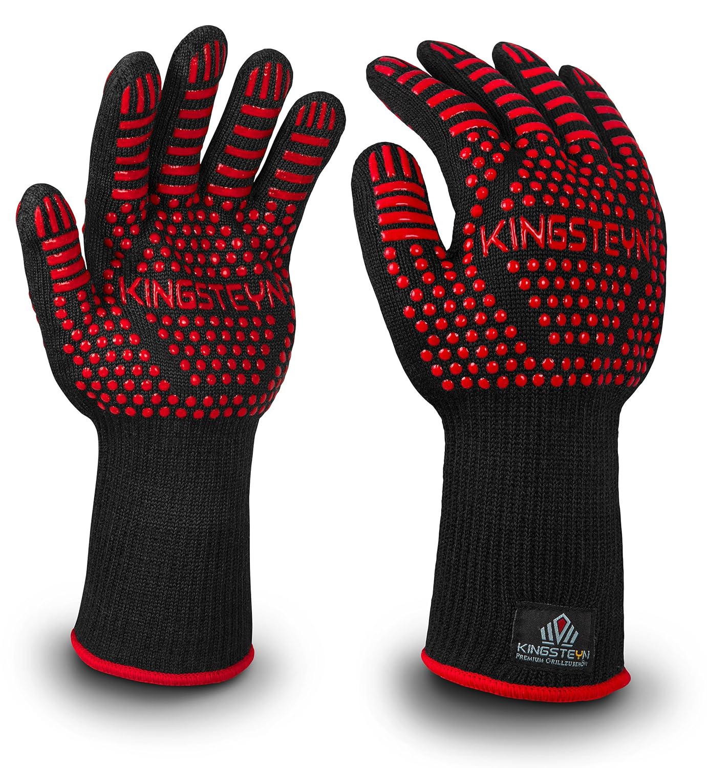 Guanti Da Forno Voarge Antiscivolo - 1 Paio Resistente Al Calore, 28cm, Multicolore - Foto 9