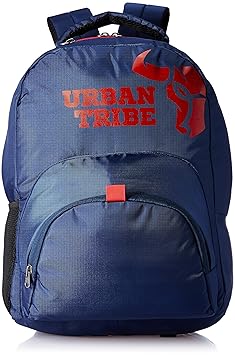 Urban Tribe Navy and Red Laptop Backpack (Street Hawk Ultimate)