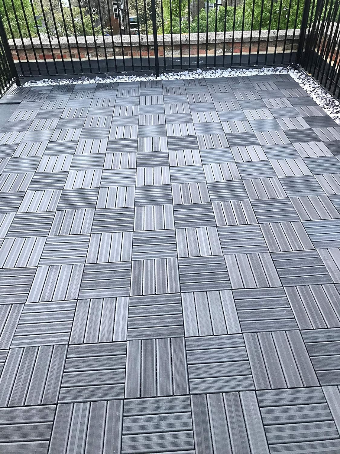 Super Saturday The Famous Click Deck Composite Decking Tiles Patio