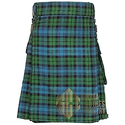 Goldia Clothes Industry Tartan Kilts l Men's
