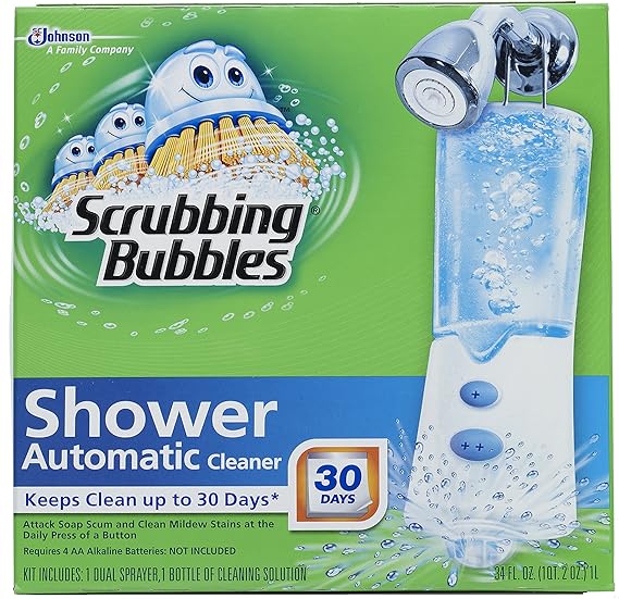 Scrubbing Bubbles Automatic Shower CleanerStarter Kit, 34 oz. Amazon