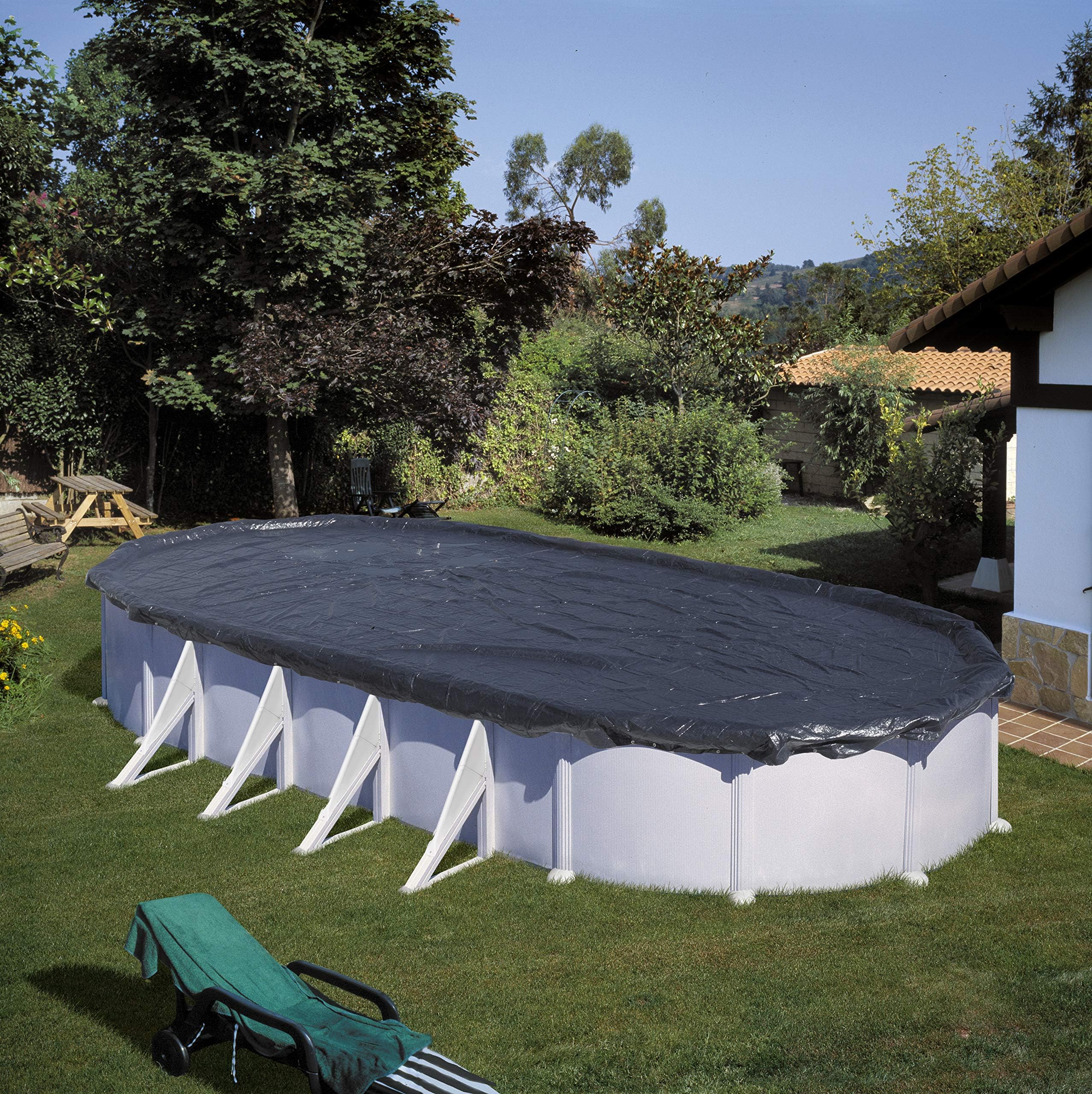 Gre CIPROV – Winter Cover for Oval Swimming Pools 500 x 300 cm blue