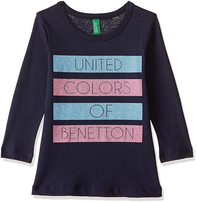 Baby Girls Solid Regular Fit T-Shirt