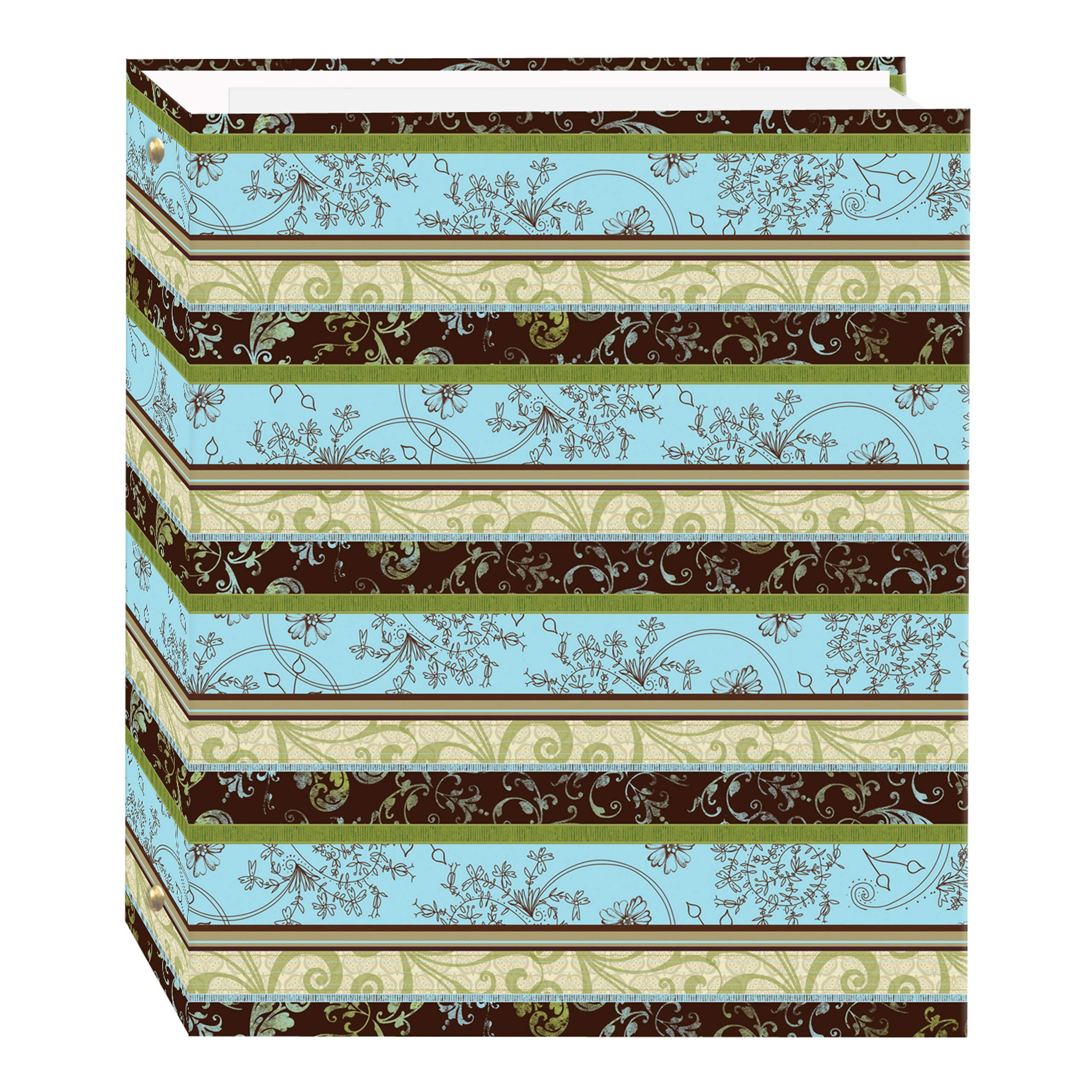 Pioneer Photo Albums Magnetic Self-Stick 3-Ring Photo Album 100 Pages (50 Sheets), Lots of Pattern Design,Medium