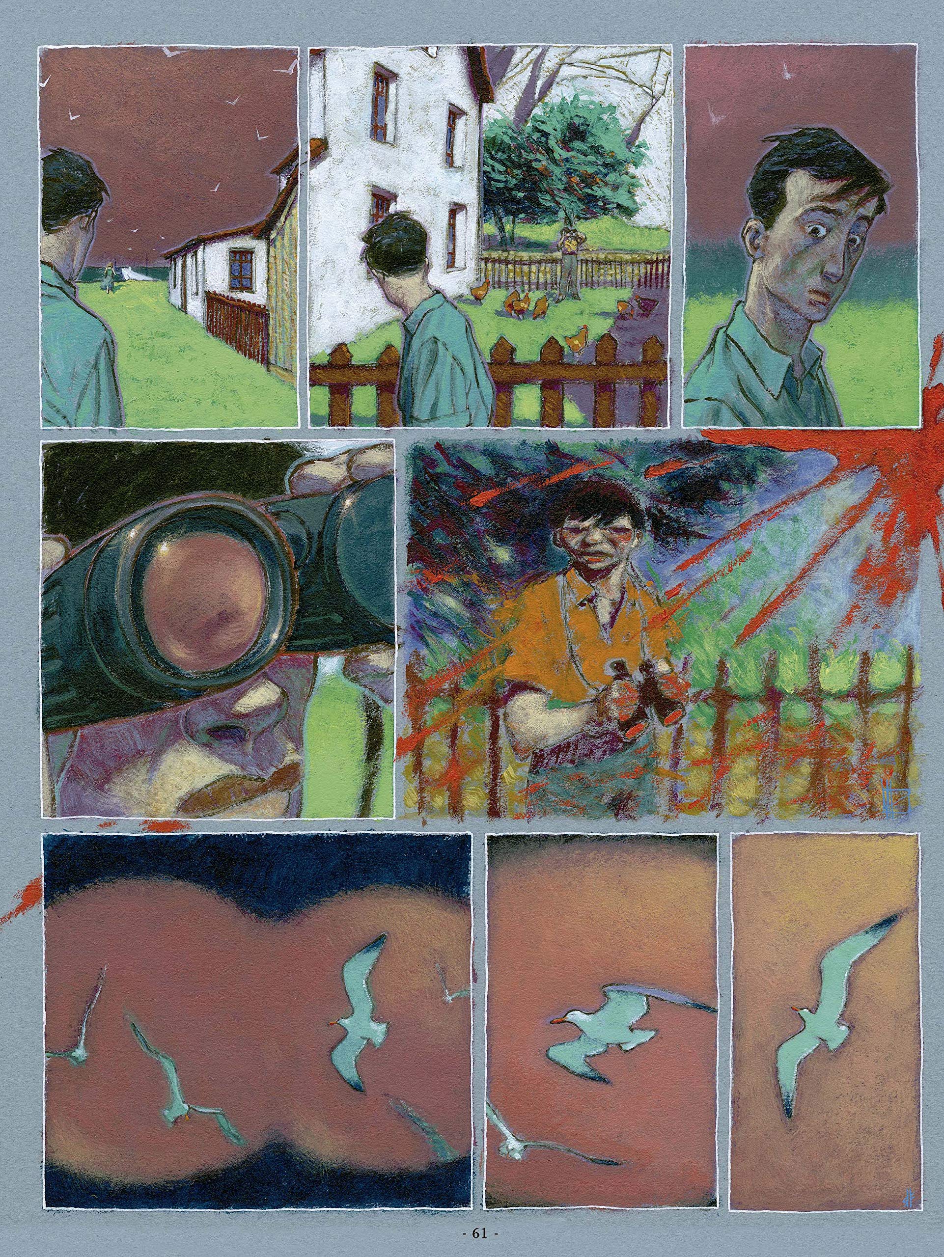 Livro 'Traço de Giz' por Miguelanxo Prado