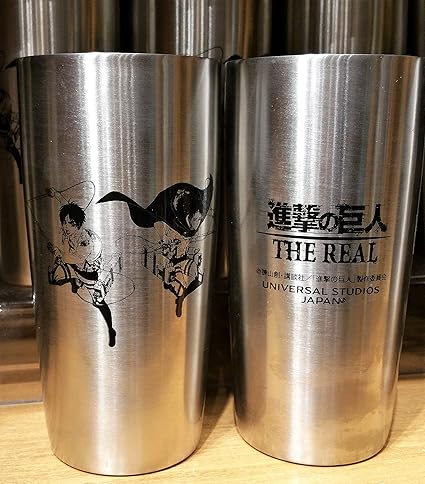Amazon ユニバーサル クールジャパン 期間限定 進撃の巨人 ステンレス タンブラー Usj 公式 限定 グッズ アニメ 萌えグッズ 通販