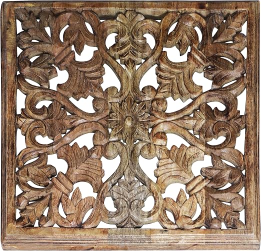Verwunderlich Orientalische Holz Ornament Wanddeko Bild
