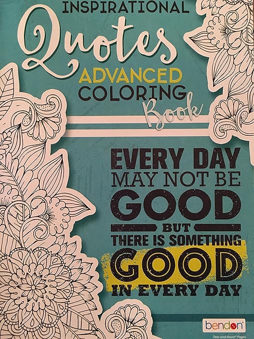 62 Inspirational Quotes Advanced Coloring Book Best HD
