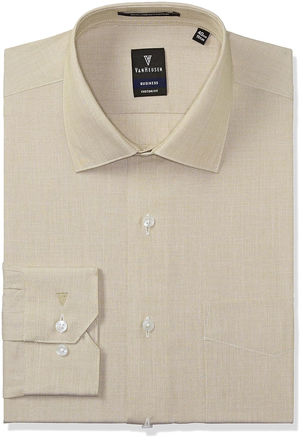Buy Van Heusen Men's Formal Shirt (8907566821846_VHSF317M06001_46