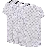Utopia Care Unisex Hospital Gowns, Patient Gowns with Back Tie for Men and Women, Comfortably Fits Sizes up to 2XL