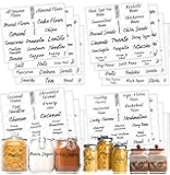 Talented Kitchen 135 Cursive Pantry Labels 135 Main Ingredients