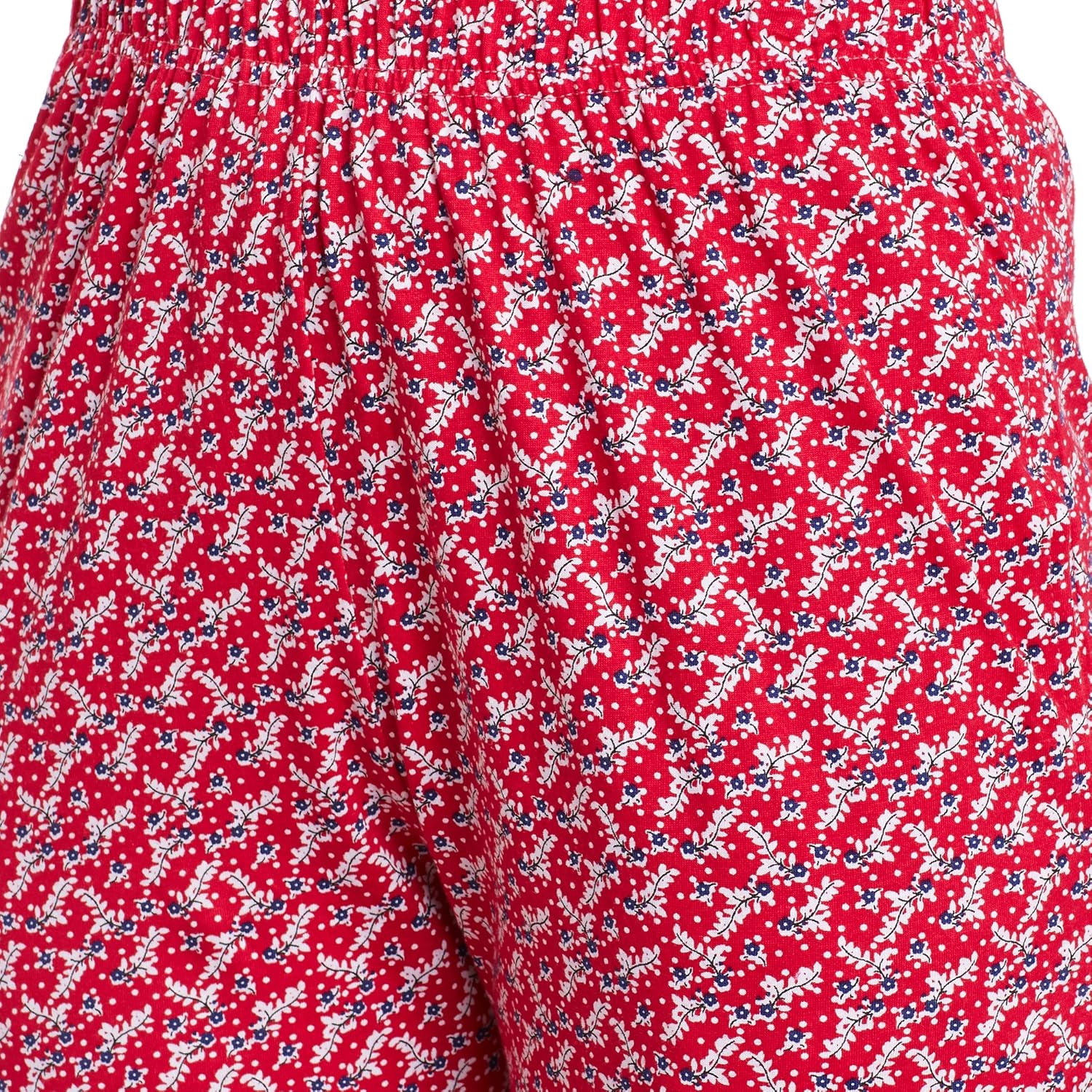 claura women's cotton night suit set (pink)