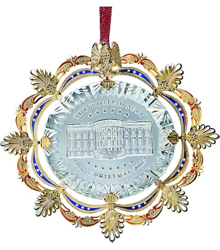 Amazon.com: 2000 White House 24-karat gold finished brass with