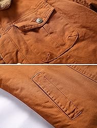 Vcansion Men's Classic Fleece Lined Windproof