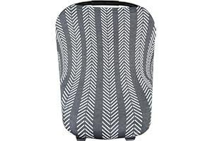 Copper Pearl Multi-Use Cover: Car Seat Covers, Nursing Cover, and Stroller Cover for Sun - Stretchy Fabric, All-Season Use, Stylish Designs, Easy Access for Moms - Canyon