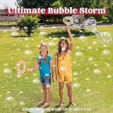 JOYIN 19pcs Large Bubble Wands Set with Tray 53cm Giant Bubbles Party Kit view 3