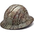 Pyramex Ridgeline Full Brim Hard Hat 4 Point Ratchet Realtree AP